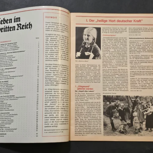 Hitler Youth BDM Life in the Third Reich German NSDAP Indoctrination Booklet