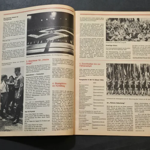 Hitler Youth BDM Life in the Third Reich German NSDAP Indoctrination Booklet