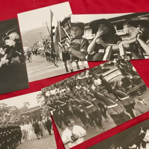 Hitler Youth visit to Japan WW2 German Third Reich Japanese Postcard set
