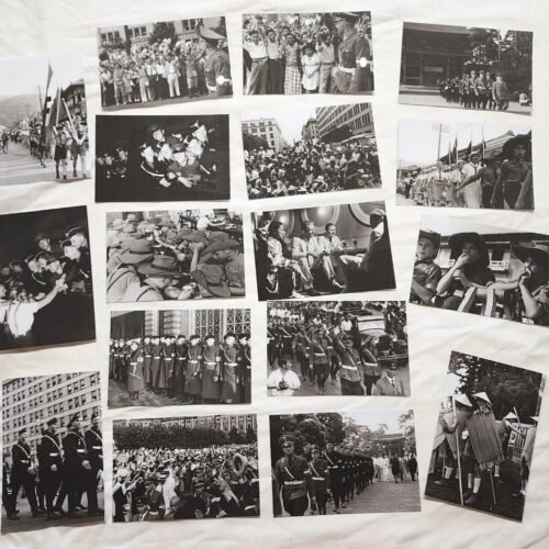 Hitler Youth visit to Japan WW2 German Third Reich Japanese Postcard set