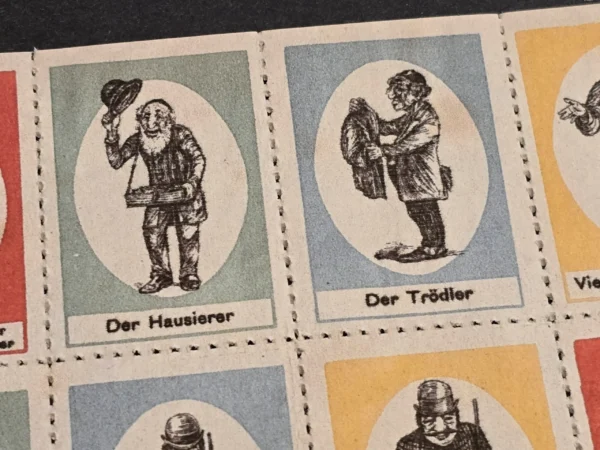 jewish-anti-semitic-jude-propaganda-stamp-sheet-labels-mnh-perf-ww2-nsdap-nazi-german-02-64fef04a Jewish Anti Semitic JUDE Propaganda Stamp Sheet Labels MNH Perf WW2 NSDAP Nazi German