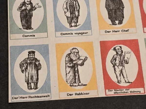 jewish-anti-semitic-jude-propaganda-stamp-sheet-labels-mnh-ww2-nsdap-nazi-german-02-5750c856 Jewish Anti Semitic JUDE Propaganda Stamp Sheet Labels MNH WW2 NSDAP Nazi German