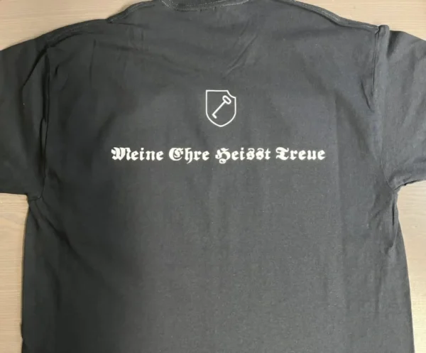 WW2 Nazi German SS LSSAH Adolf Hitler Eagle Head T Shirt
