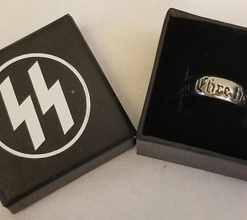meine7.jpg SS Ring Box WW2 Nazi German Schutzstaffel Soldiers officers Totenkopf Skull