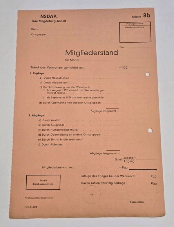 mg1.jpg Interesting List of Third Reich NSDAP Nazi Approved Seed Company Directory Sheet on Party Letterhead WW2 German