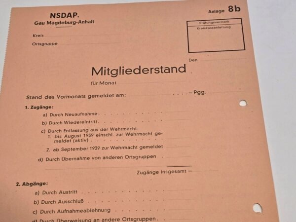 mg2.jpg Interesting List of Third Reich NSDAP Nazi Approved Seed Company Directory Sheet on Party Letterhead WW2 German