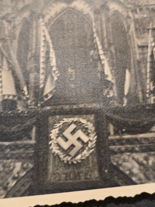 nazi-church-in-nuremburg-w-swastika-grandstand-ww2-german-third-reich-nsdap-era-photo-03-79f26e02 Nazi Church in Nuremburg w Swastika Grandstand WW2 German Third reich NSDAP Era Photo
