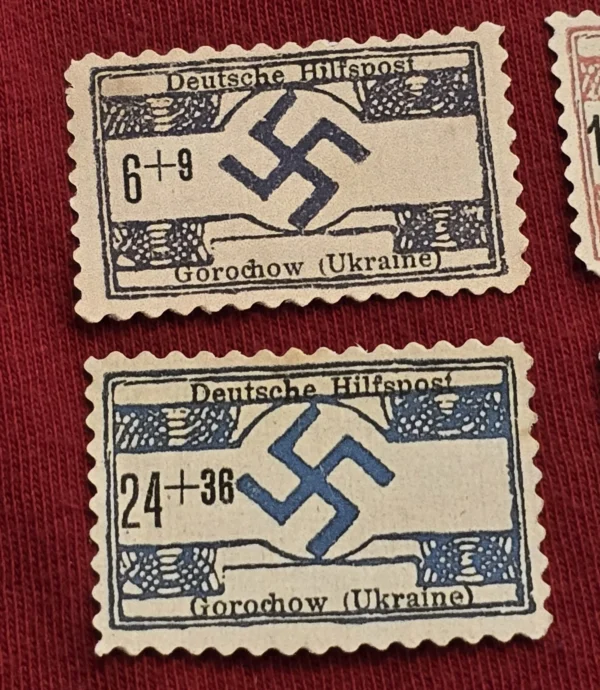 nazi-german-occupied-ukraine-swastika-stamp-set-x-4-ww2-wwii-third-reich-02-28bbc949 Nazi German Occupied Ukraine Swastika Stamp set x 4 WW2 WWII Third Reich