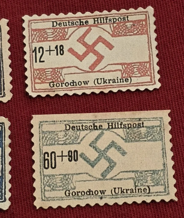 nazi-german-occupied-ukraine-swastika-stamp-set-x-4-ww2-wwii-third-reich-03-95bc8380 Nazi German Occupied Ukraine Swastika Stamp set x 4 WW2 WWII Third Reich