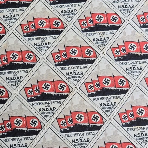 nazi-german-reichsparteitag-1927-nsdap-propaganda-stamp-sheet-02-caad7fe4 Nazi German Reichsparteitag 1927 NSDAP Propaganda Stamp Sheet