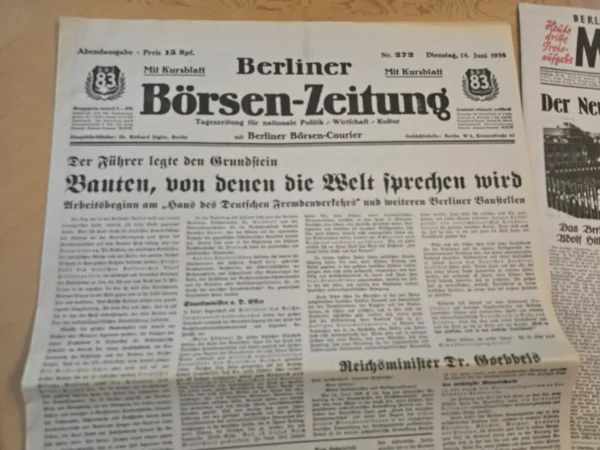 nsdap-third-reich-propaganda-newspapers-w-poster-prints-ww2-german-reprints-02-fc310e10 NSDAP Third Reich Propaganda Newspapers w Poster Prints WW2 German Reprints