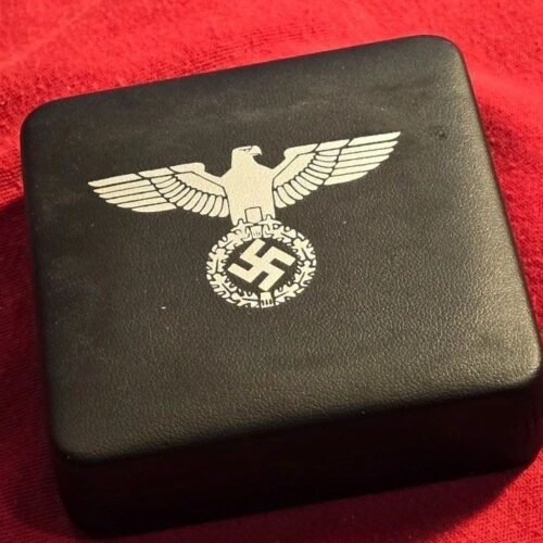 pm4.jpg WW2 Nazi German Third Reich Boxed 24K Gold Plated Panzer Medallion High Quality Die Struck Medal