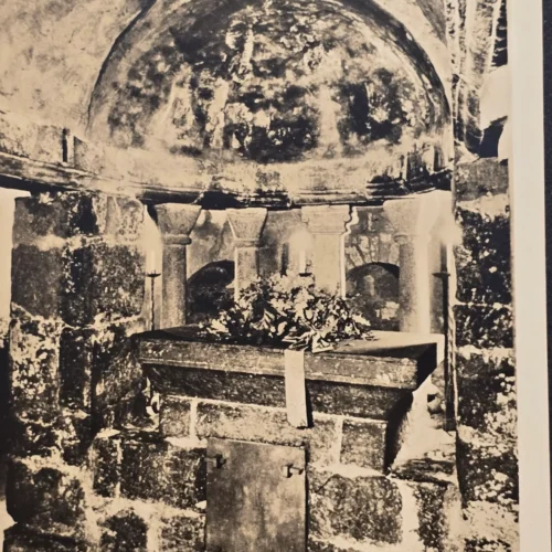 Rare SS Wewelsburg Himmler Crypt WW2 German Photo Postcard 1936 Totenkult Heinrich Himmler Relic Site