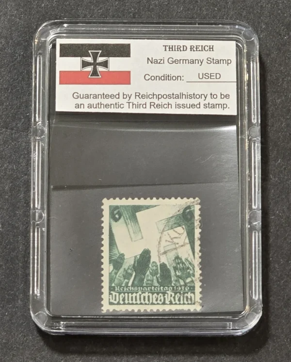 REICHSPARTEITAG SWASTIKA SET Third Reich Railways WWII Nazi German NSDAP Stamps