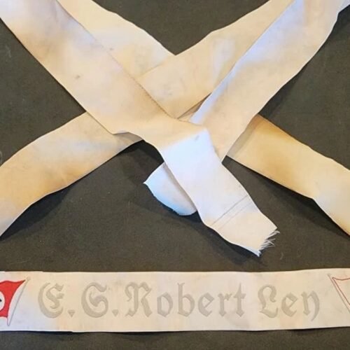 rl2.jpg WW2 German KdF C.S. Robert Ley Cap Tally Ribbon Maritime Kriegsmarine Naval Style 2