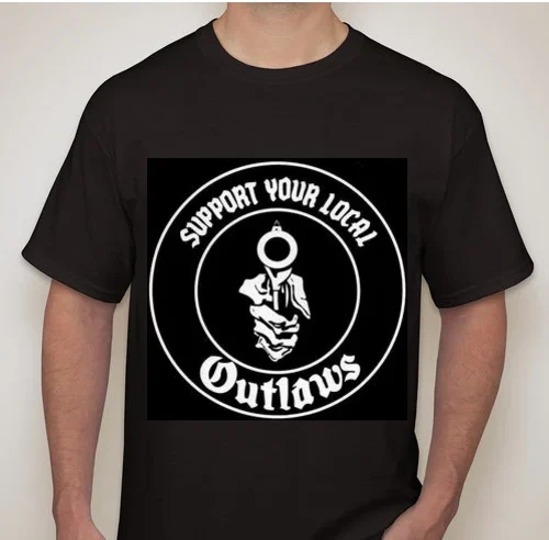 s-l1600 (24) Support your local outlaws T shirt Skeleton hand with Gun SYLO