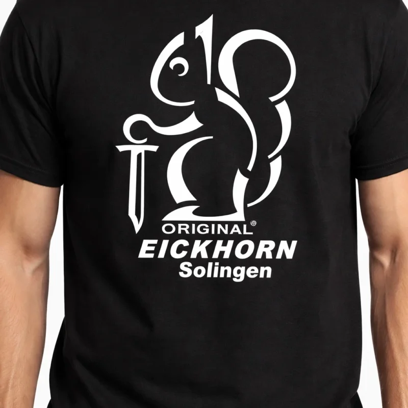 WW2 Nazi German SS Dagger Knife Sword Maker Eickhorn Third Reich T Shirt