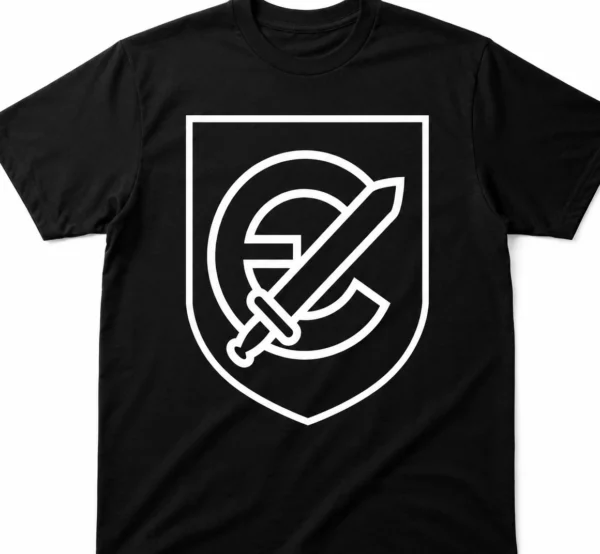 WW2 Nazi German Estonia Estland Legion SS Special forces T shirt