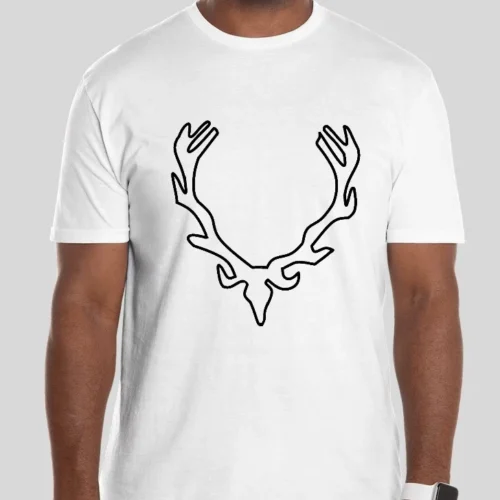 WW2 Nazi German Jager Division antlers Military T shirt