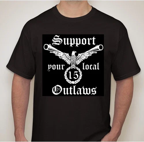 s-l1600 (30) WW2 German Eagle with Guns Support your local outlaws 15 T shirt