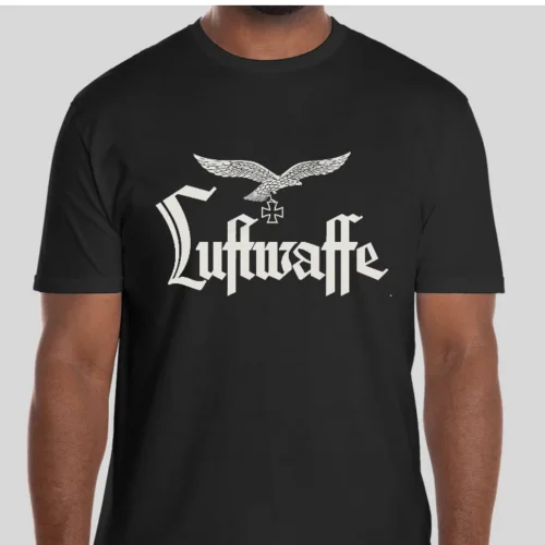 s-l1600 (4) WW2 Nazi German SS LUFTWAFFE EAGLE WW2 WWII T shirt Military