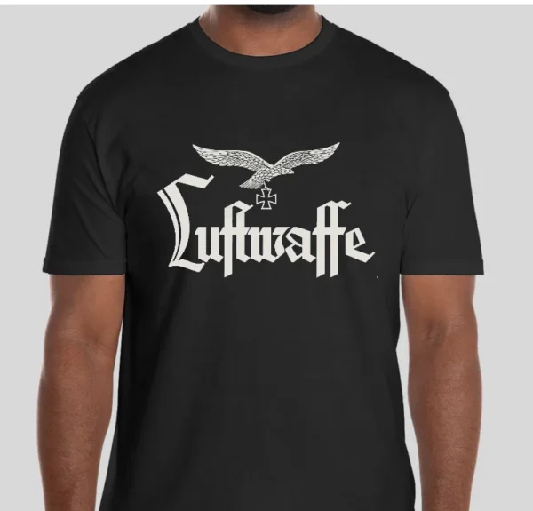 s-l1600 (4) WW2 Nazi German SS LUFTWAFFE EAGLE WW2 WWII T shirt Military