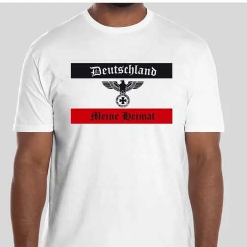 s-l1600 (5) WW2 Nazi German SS Deutschland Eagle Wehrmacht Military Army T shirt