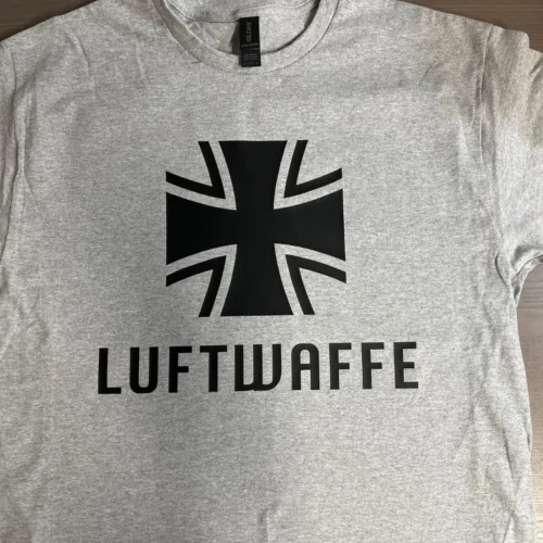 s-l1600 (8) WW2 Nazi German Luftwaffe Cross Military T shirt
