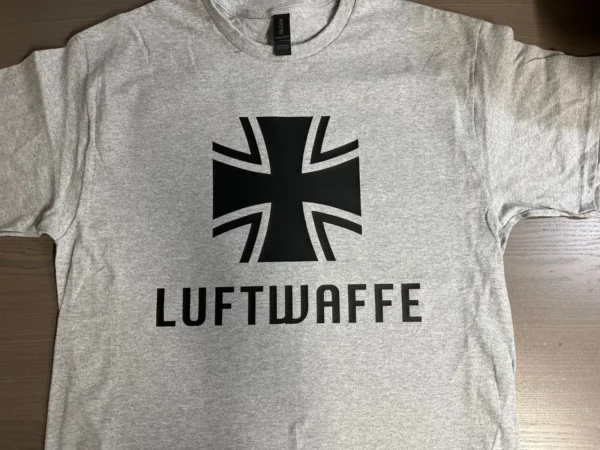 s-l1600 (8) WW2 Nazi German Luftwaffe Cross Military T shirt