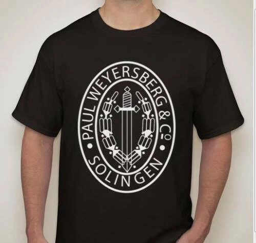 WW2 Nazi German SS Dagger Knife Sword Maker Paul Weyersberg & Co. Solingen Third Reich T Shirt
