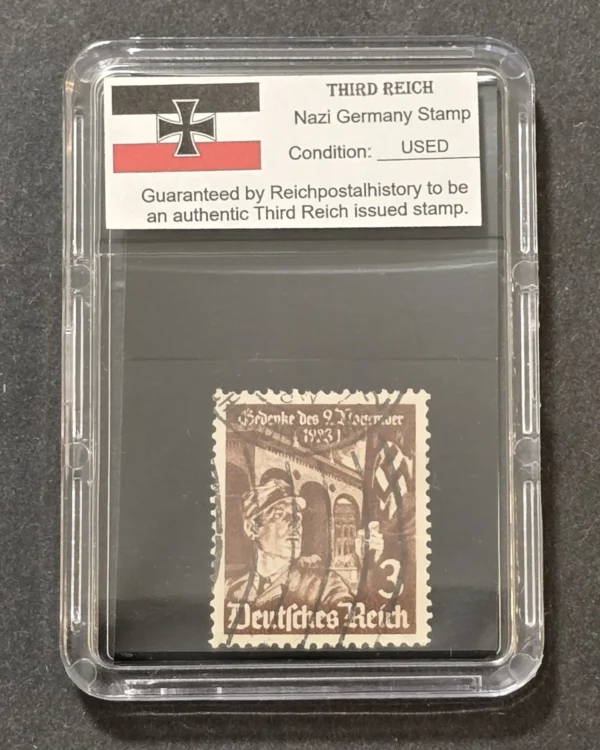 SA BEER HALL PUTSCH SWASTIKA FLAG SET Third Reich WWII Nazi German NSDAP Stamps