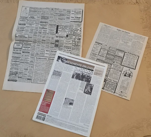 third-reich-adolf-hitler-chamberlain-munich-conference-newspaper-lot-ww2-german-reprints-02-3065ebe8 Third Reich Adolf Hitler Chamberlain Munich Conference Newspaper lot WW2 German reprints