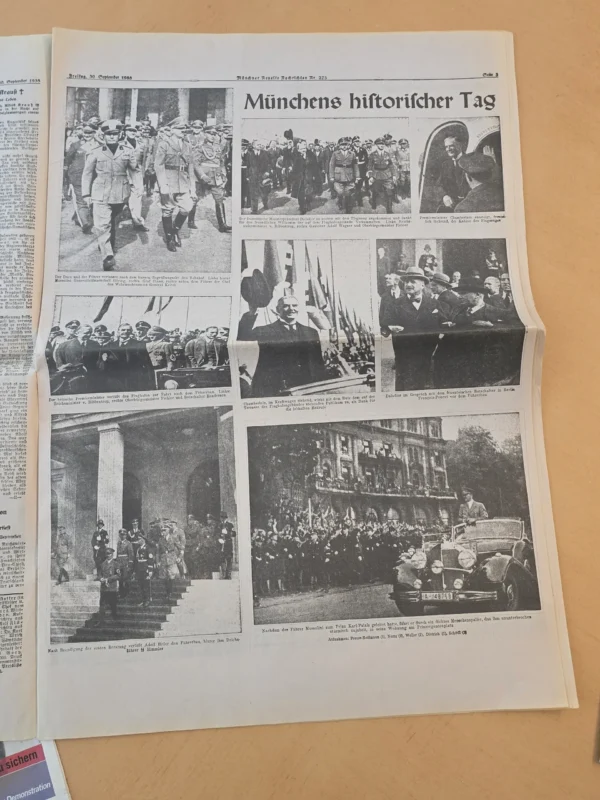 third-reich-adolf-hitler-chamberlain-munich-conference-newspaper-lot-ww2-german-reprints-03-4177bd90 Third Reich Adolf Hitler Chamberlain Munich Conference Newspaper lot WW2 German reprints