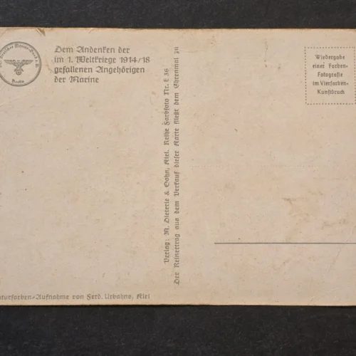 third-reich-era-color-postcard-ww1-german-marine-ehrenmal-laboe-85m-monument-03-529a76d5 Third Reich Era Color Postcard WW1 German Marine-Ehrenmal Laboe 85m Monument