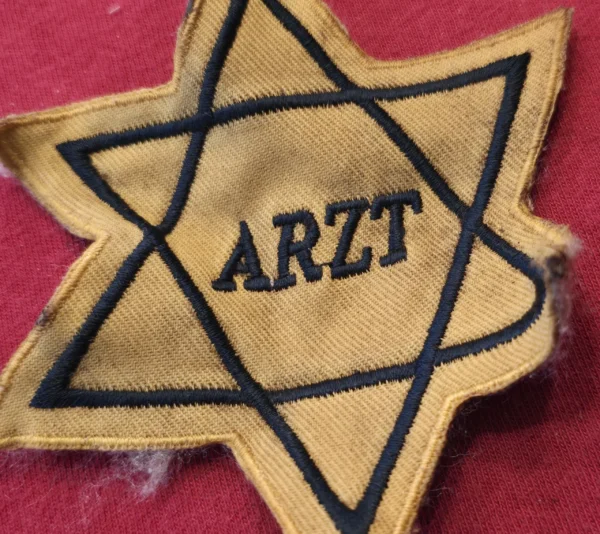 Third Reich Jew Getto Ghetto Star of David for Jewish Doctor Physician WW2 Nazi German