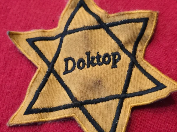 Third Reich Jew Getto Ghetto Star of David for Jewish Doktop WW2 Nazi German