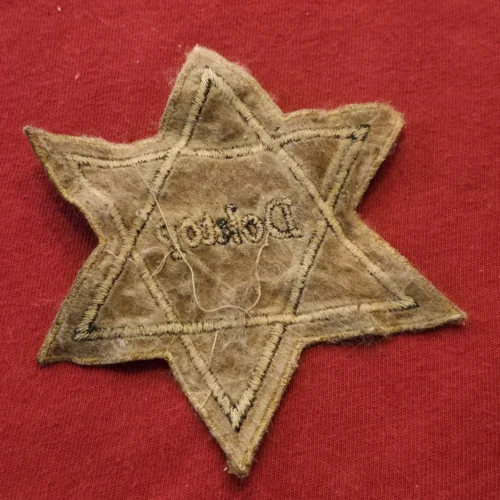 Third Reich Jew Getto Ghetto Star of David for Jewish Doktop WW2 Nazi German