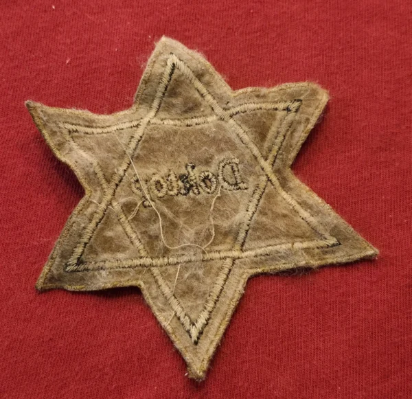 Third Reich Jew Getto Ghetto Star of David for Jewish Doktop WW2 Nazi German