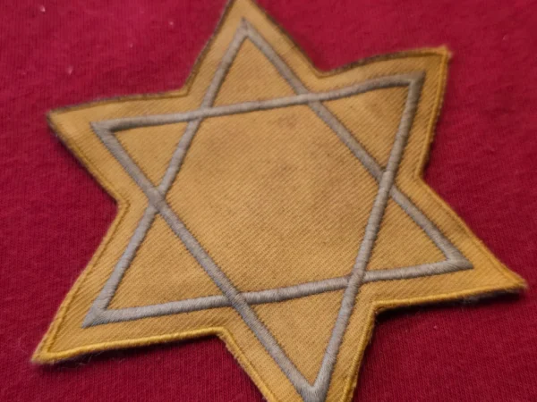 Third Reich Jew Getto Ghetto Star of David for Jewish Rabbi WW2 Nazi German