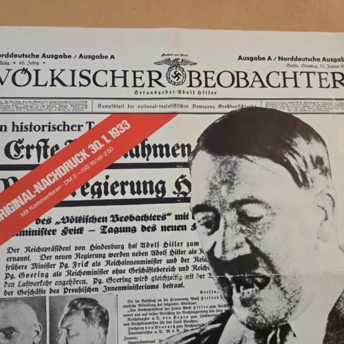 third-reich-vintage-1973-reprint-of-31-january-1933-v-lkischer-beobachter-newspaper-adolf-02-2182919e Third Reich Vintage 1973 Reprint of 31 January 1933 Völkischer Beobachter Newspaper Adolf Hitler