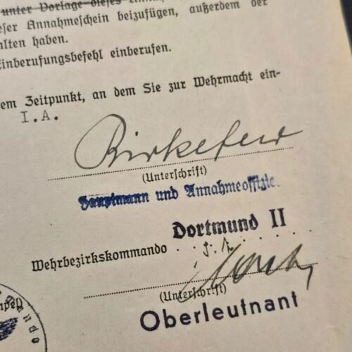tr3-f4e8efa.jpg RARE WWII German Young 18 y/o Luftwaffe Acceptance Certificate Document 1942 Flieger Truppe