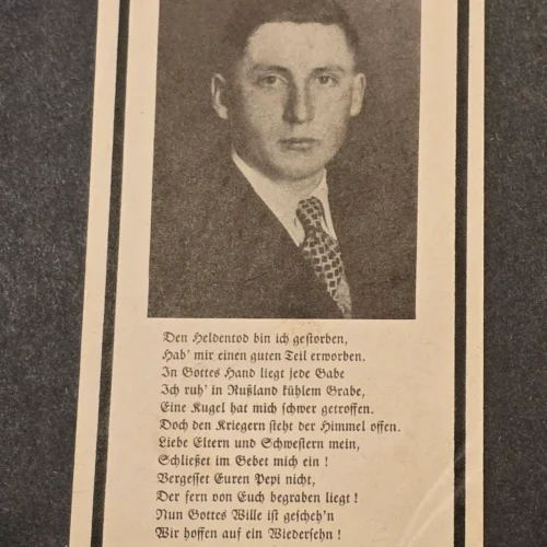very-rare-ww2-german-1944-ss-panzer-grenadier-josef-schuh-18-year-old-narwa-death-card-03-f328ad5e Very Rare WW2 German 1944 SS Panzer Grenadier Josef Schuh 18 Year Old Narwa Death Card