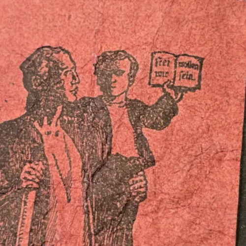 Vote National Socialist! WW2 German NSDAP Third Reich Voting leaflet Pamphlet
