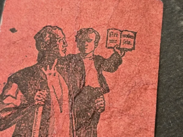 Vote National Socialist! WW2 German NSDAP Third Reich Voting leaflet Pamphlet