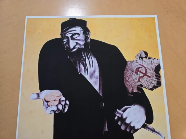 WW2 1937 Nazi German “Der Ewige Jude” Exhibition Anti Semitic Poster Print Munich