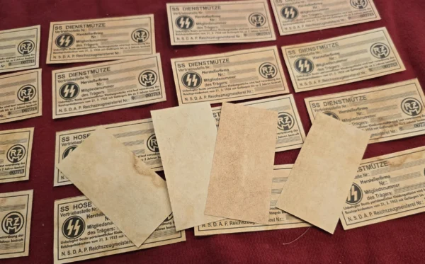 WW2 German SS Visor Cap Hat RZM Tags Wholesale Dealers lot x 20