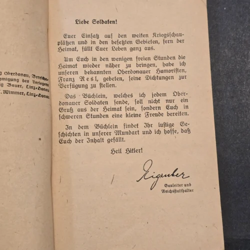 ww2-german-third-reich-nsdap-austrian-soldiers-edition-on-the-front-book-1943-03-18534736 WW2 German Third Reich NSDAP Austrian Soldiers Edition on the front book 1943