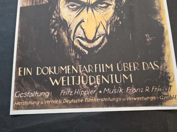 ww2-nazi-german-anti-semitic-jewish-der-ewige-jude-documentary-film-poster-print-03-b8500747 WW2 Nazi German Anti Semitic Jewish Der Ewige Jude Documentary Film Poster Print