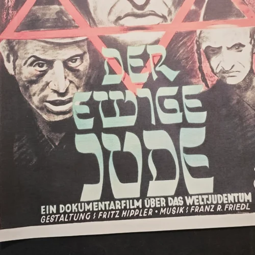 ww2-nazi-german-anti-semitic-jewish-der-ewige-jude-documentary-film-poster-print-variant-v-02-2d358d29 WW2 Nazi German Anti-Semitic Jewish Der Ewige Jude Documentary Film Poster Print Variant Version
