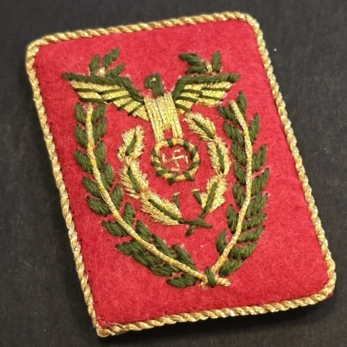 WW2 Nazi German NSDAP Political Officials Swastika Eagle Collar tabs style 2